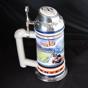 Denver Broncos Danbury Mint collector Stein